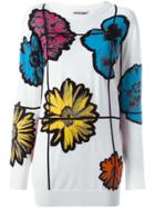 Moschino Floral Jumper - White