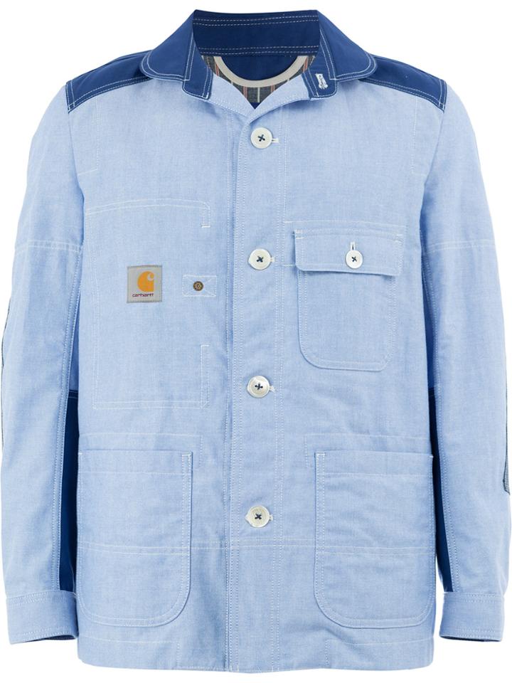 Junya Watanabe Man Denim Shirt - Blue