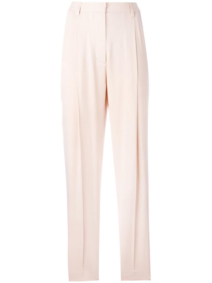 3.1 Phillip Lim - Soft Tailored Trousers - Women - Polyester/viscose - 0, Pink/purple, Polyester/viscose