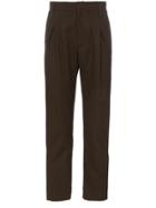 Bed J.w. Ford Bed Slim Split Hem Trs Choc - Brown