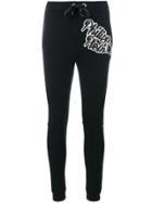 Philipp Plein Logo Patch Skinny Trousers - Black