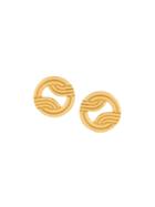 Lara Bohinc Stenmark Solar Stud Earrings, Women's, Metallic, Gold Plated Sterling Silver