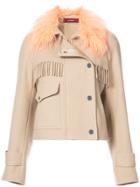 Sies Marjan Fringed Fitted Jacket - Brown