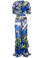 Just Cavalli Layered Maxi Dress - Multicolour