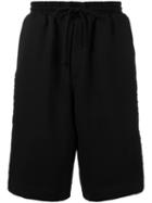 Juun.j Drawstring Waist Shorts, Men's, Size: 48, Black, Cotton