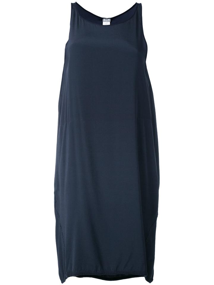 Kristensen Du Nord Scoop Neck Tank Dress, Women's, Size: 3, Blue, Silk/cotton/spandex/elastane