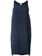 Kristensen Du Nord Scoop Neck Tank Dress, Women's, Size: 3, Blue, Silk/cotton/spandex/elastane