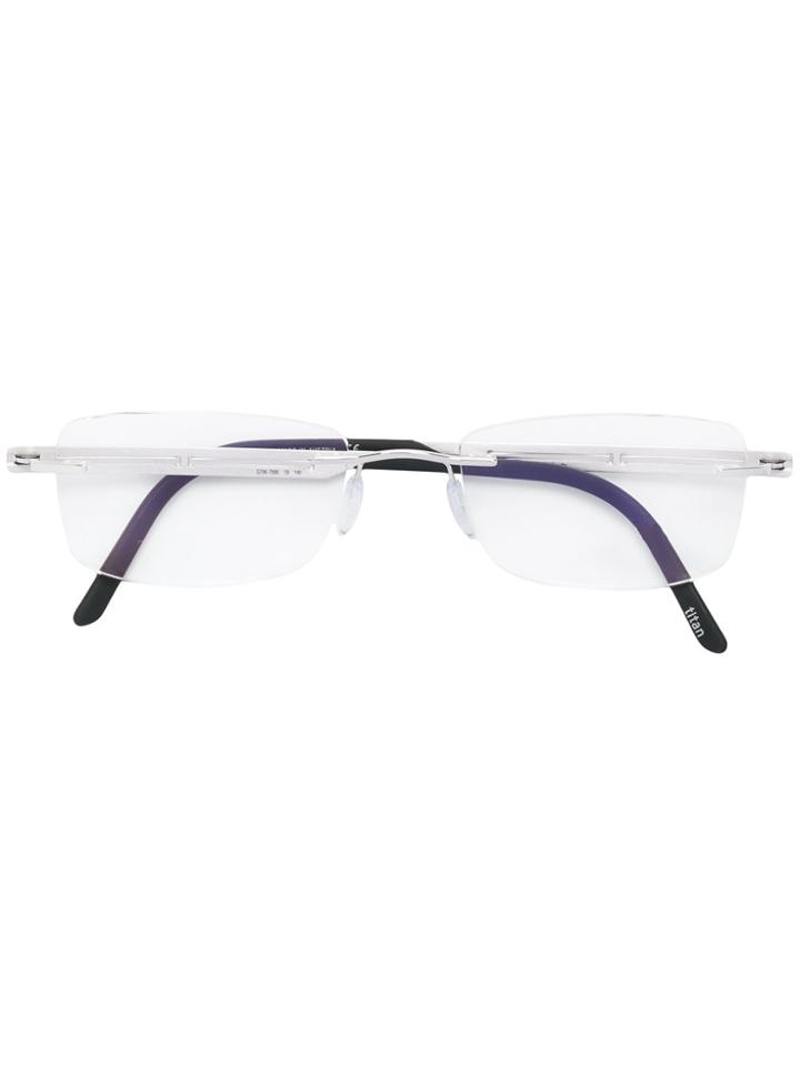Silhouette Atelier Collection Gold Plated Glasses - Metallic