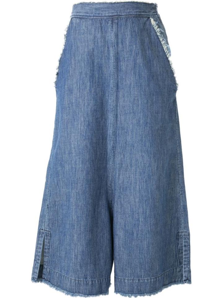 Mihara Yasuhiro Denim Culottes, Women's, Size: 38, Blue, Cotton