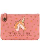 Coach Unicorn Clutch Bag - Pink & Purple