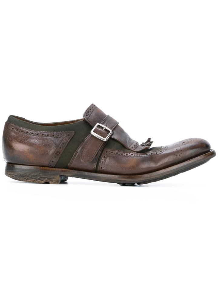 Church's Shanghai Fringe Shoes - Brown