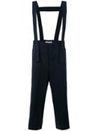 Marni - Pinafore Trousers - Men - Silk/cotton/polyamide/spandex/elastane - 46, Blue, Silk/cotton/polyamide/spandex/elastane