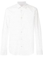 Neil Barrett Long-sleeved Arrow Shirt - White