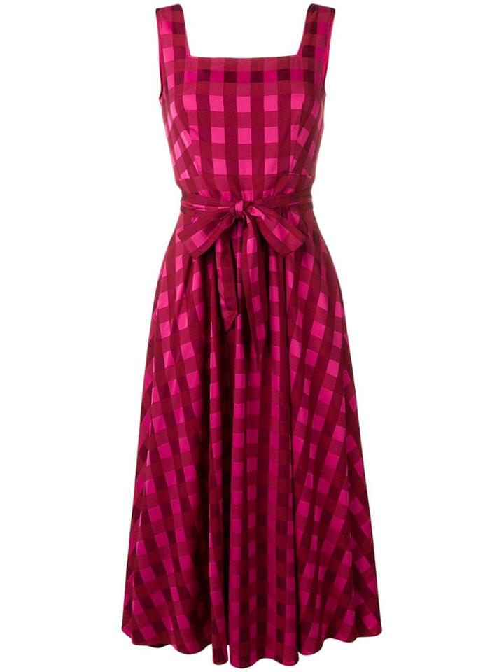 Temperley London Stirling Midi Dress - Pink