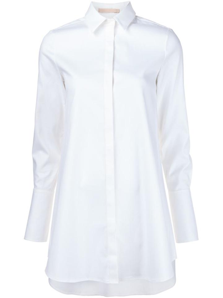 Brock Collection Oversized Shirt, Women's, Size: 0, White, Cotton/spandex/elastane