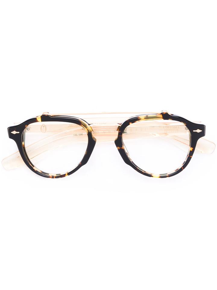 Jacques Marie Mage - Cherokee Frames - Unisex - Acetate/metal - 48, Black, Acetate/metal