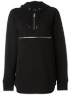 Diesel Front Zip Hoodie, Men's, Size: Large, Black, Cotton