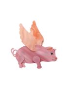 Gucci Flying Pig Brooch - Pink