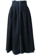 Mihara Yasuhiro Denim Long Skirt