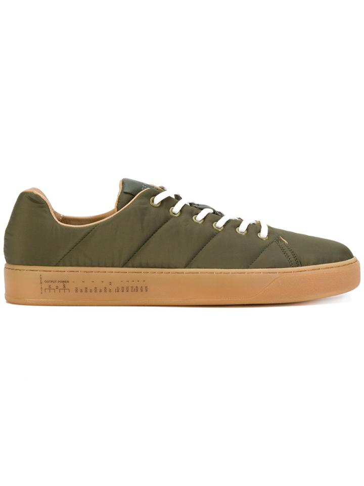 Premiata Padded Low Top Sneakers - Green