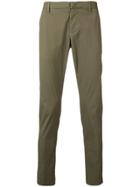 Dondup Regular Chino Trousers - Green