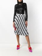 Gianluca Capannolo Embellished Turtle-neck Top - Black