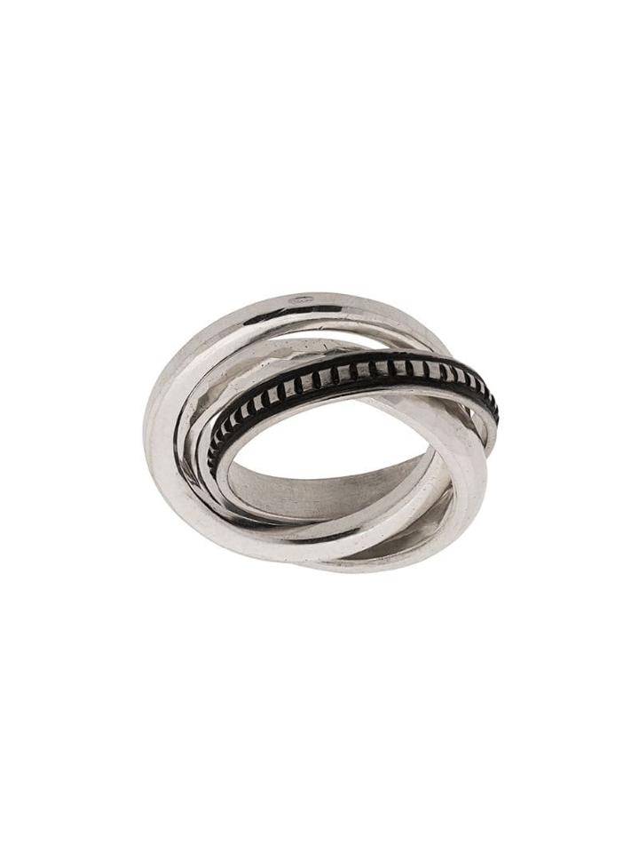 Werkstatt:münchen Ring Forever Hammered - Silver