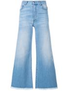 Each X Other Flared Cropped Jeans - Blue