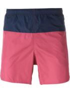 Z Zegna Colour Block Swim Shorts