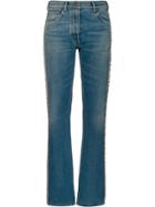 Prada Embellished Straight-leg Jeans - Blue