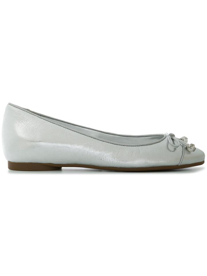 Michael Michael Kors Gia Ballerina Shoes - Metallic