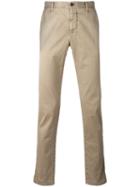 Incotex Classic Chino Trousers, Men's, Size: 38, Nude/neutrals, Cotton/spandex/elastane