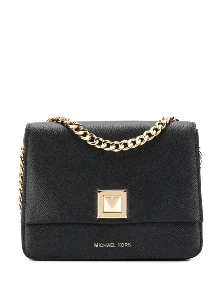 Michael Michael Kors Black And Gold Tote Bag