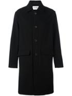 Our Legacy Single Breasted Coat, Men's, Size: Medium, Black, Polyamide/viscose/cashmere/virgin Wool