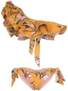 Johanna Ortiz A Prayer For Spring Floral Bikini Set - Yellow