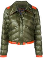 Woolrich Cropped Puffer Jacket - Green