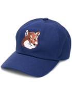 Maison Kitsuné Fox Logo Baseball Cap - Blue