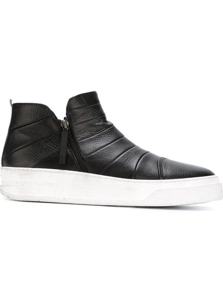 Bruno Bordese Hi Top Zip Sneakers