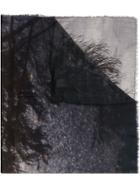 Faliero Sarti Print Oversized Scarf - Grey