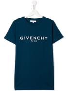 Givenchy Kids Logo T-shirt - Blue