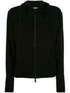 Dsquared2 - Logo Hem Hoodie - Women - Spandex/elastane/viscose - M, Black, Spandex/elastane/viscose