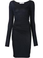 Rag & Bone Round Neck Fitted Dress
