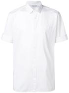 Neil Barrett Plain Shortsleeved Shirt - White