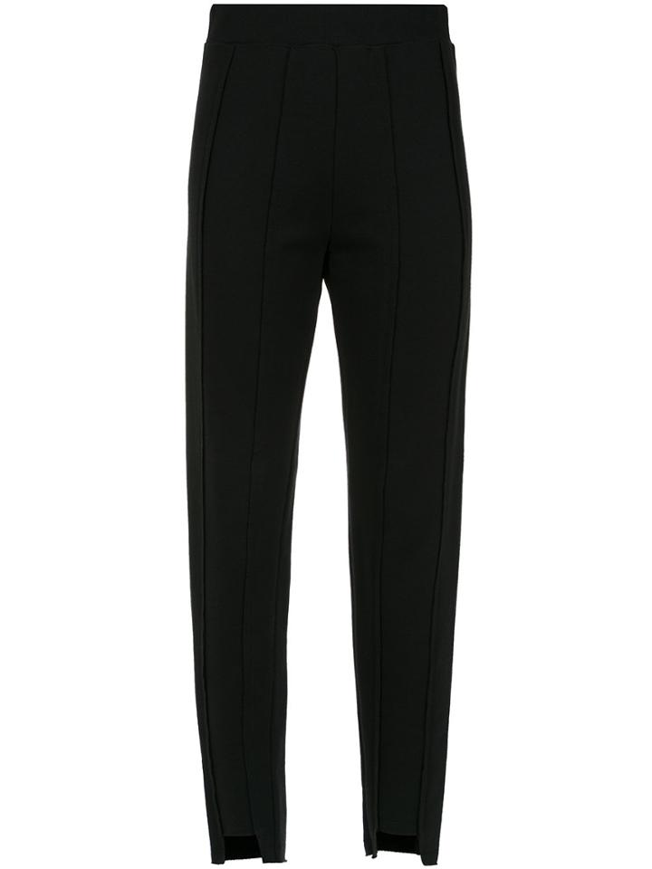 Nk Straight-fit Tailored Trousers - Black