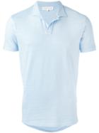 Orlebar Brown Plain Polo Shirt, Men's, Size: Xl, Blue, Cotton