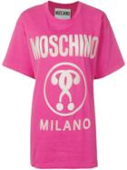Moschino Logo T-shirt - Pink
