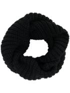 Ma'ry'ya Chunky Knit Scarf - Black