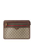 Gucci Ophidia Gg Pouch - Neutrals