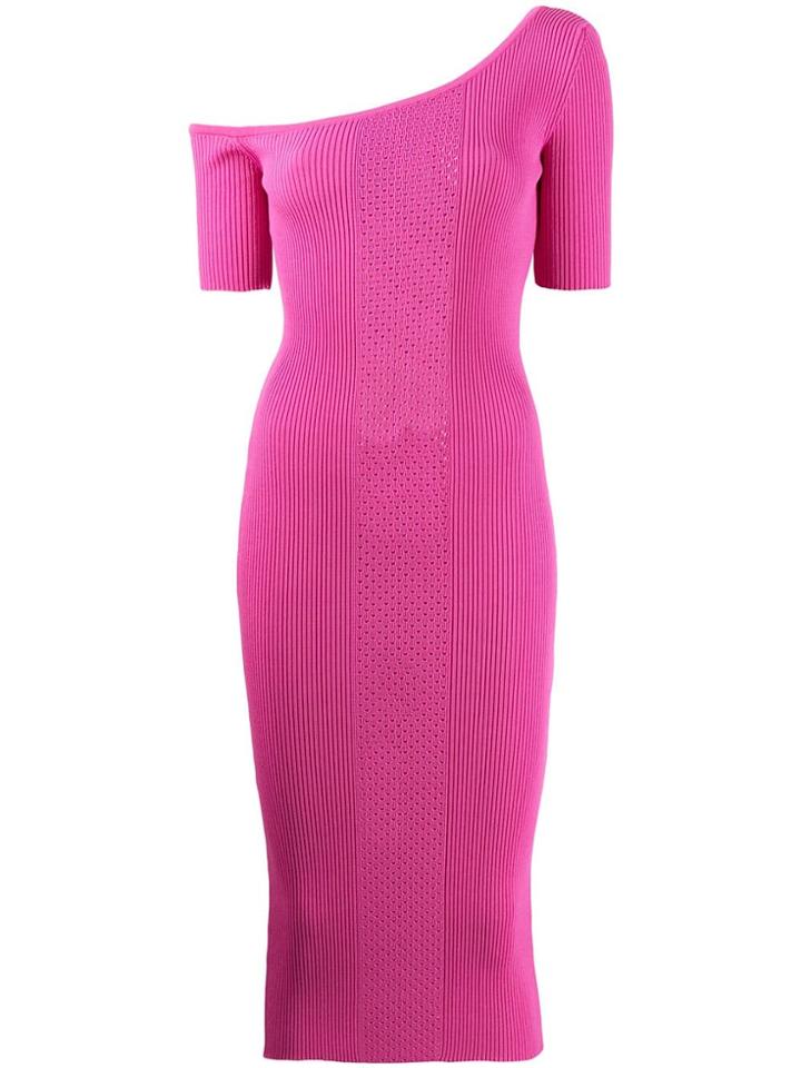 Pinko Ribbed Midi Dress