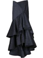 Rosie Assoulin Layered Ruffle Skirt